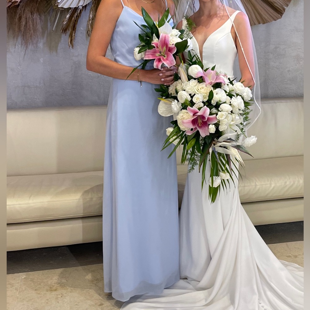 Revelry Skye Chiffon Dress in Love is in the Air